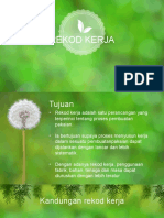 Rekod Kerja