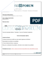 Direito Penal - Parte Geral - Prof. Gabriel Habib - Teoria Da Imputação Objetiva, Tipicidade, Teoria Da Tipicidade Conglobante PDF