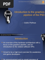 Introduction To The Graphics Pipeline of The PS3