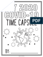 2020 Covid-19 Time Capsule Sheets