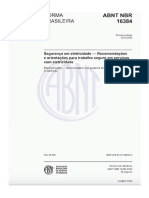 NBR16384 - Segurança em Eletricodade PDF