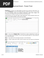 Advanced Excel - Power Pivot - Tutorialspoint