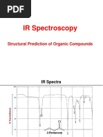 IR Spectroscopy: Structural Prediction of Organic Compounds