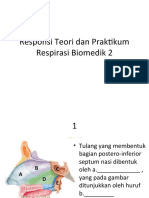 Responsi Teori Dan Praktikum Respirasi Unismuh