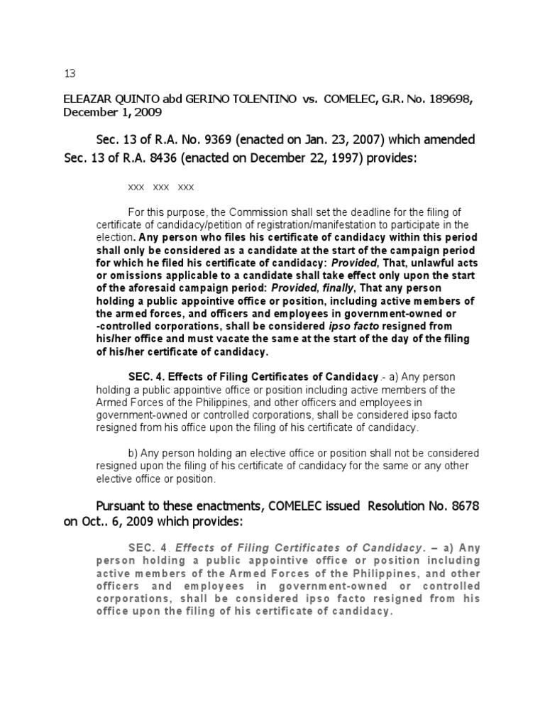 Notes in Election Law Ii | PDF | Elections | Voting