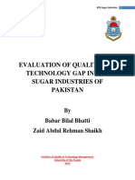PSST PAPER 2015-Evaluation of Gap in Quality and Quantity in KPK Sugar Industry - Babar Bilal