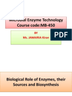 Sources of Enzyme