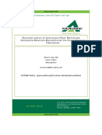 Characterization of Continuous Fiber-Reinforced Composite Materials Manufactured Via Fused Filament Fabrication