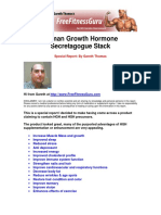 Human Growth Hormone Secretagogue Stack Special Report