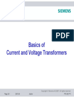 Basics of CT and VT (PT)