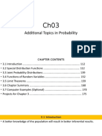 ch03 Additional Topics in Probability