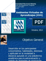 Ambientes Virtuales de Aprendizajes (AVA) : Universidad Nacional Abierta