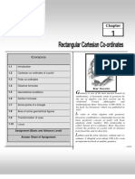 Ontents: Rectangular Cartesian Co-Ordinates 1