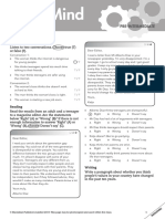 Open Mind Pre-Intermediate Unit 12 Skills Test PDF
