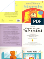 Ted in A Red Bed - Usborne Phonics Readers