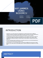 Detect WiFi Jamming Attacks Using NodeMCU