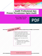 Standar Audit Profesional Dan Proses Perumusan Opini Audit