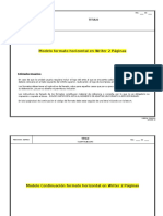 Formato Horizontal 2 Paginas - Ejemplo