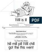 Early Reading 11 - Will Is Ill PDF