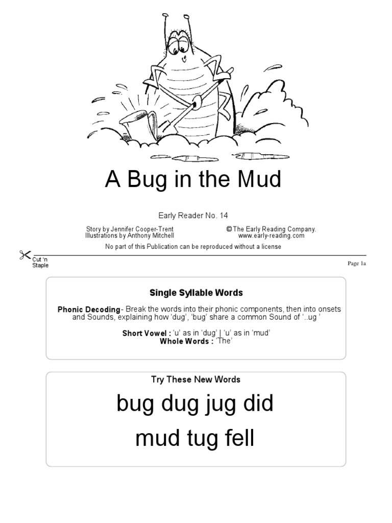 Early Reading 14 - A Bug in The Mud PDF | PDF | Learning To Read ...