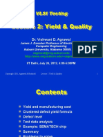 Lecture2 Yield and Quality