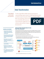 Informatica B2B Data Transformation: Terry Johnson