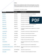 Funciones de Ingeniería de Excel