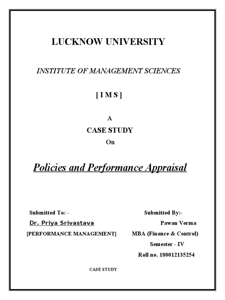 Performance Appraisal Assignment22 | PDF | Performance Appraisal ...