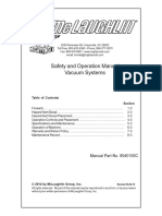 Safety and Operation Manual Vacuum Systems: Manual Part No. 8040100C
