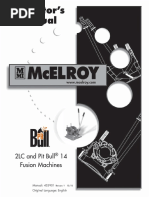 McElroy PitBull 14 Operator Manual