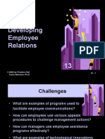 Developing Employee Relations: © 2004 by Prentice Hall Terrie Nolinske, Ph.D. 13 - 1