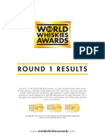 Round 1 Results Title: World Whiskies Awards Announces Round 1 Category Winners