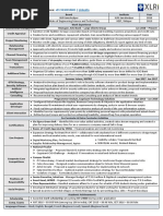 IIM CV Template PDF