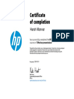 Certificate completion effective presentations course
