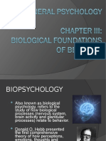 Chapter 3 - Biological Foundations of Behavior
