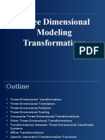Three-Dimensional Transformation