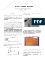 Eletronicos II - Retificador de Precisao PDF