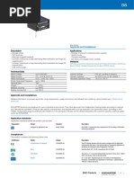 Storage Choke, Fully Potted Resign: Description Applications