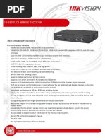 Ds-6900Udi Series Decoder: Features and Functions