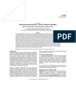 Pharmacoeconomics: Cost of Illness Studies: Kishore Gnana Sam, Kuriachan MA, Subash Philip