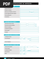 Download Formulario de Especificaciones para Imprenta by Original Digital SN45484595 doc pdf