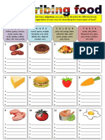 Describing Food Adjectives Conversation Topics Dialogs Grammar Drills Icebrea - 68118