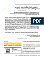 Hippocampal Volumes Among Olde