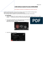 Mazda Firmware Update Procedure Worldwide