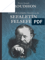 Sefaletin Felsefesi PDF