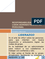 P4 - Responsabilidades Del Lider-Administrador