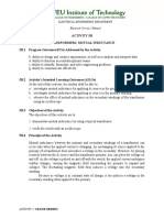 Activity 5B Transformers: Mutual Inductance 5B.1 Program Outcomes (Pos) Addressed by The Activity