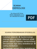 Pertemuan 2b - Sejarah Epidemiologi