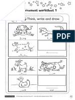 Think, Write and Draw.: Reinforcement Worksheet 1