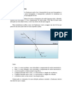 Refração de Luz